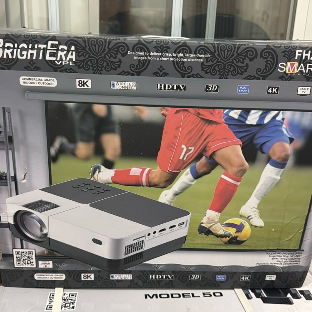 BrightEra smart tv projector